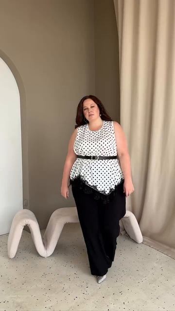 ШЕЛКОВЫЕ ТОПЫ PLUS SIZE