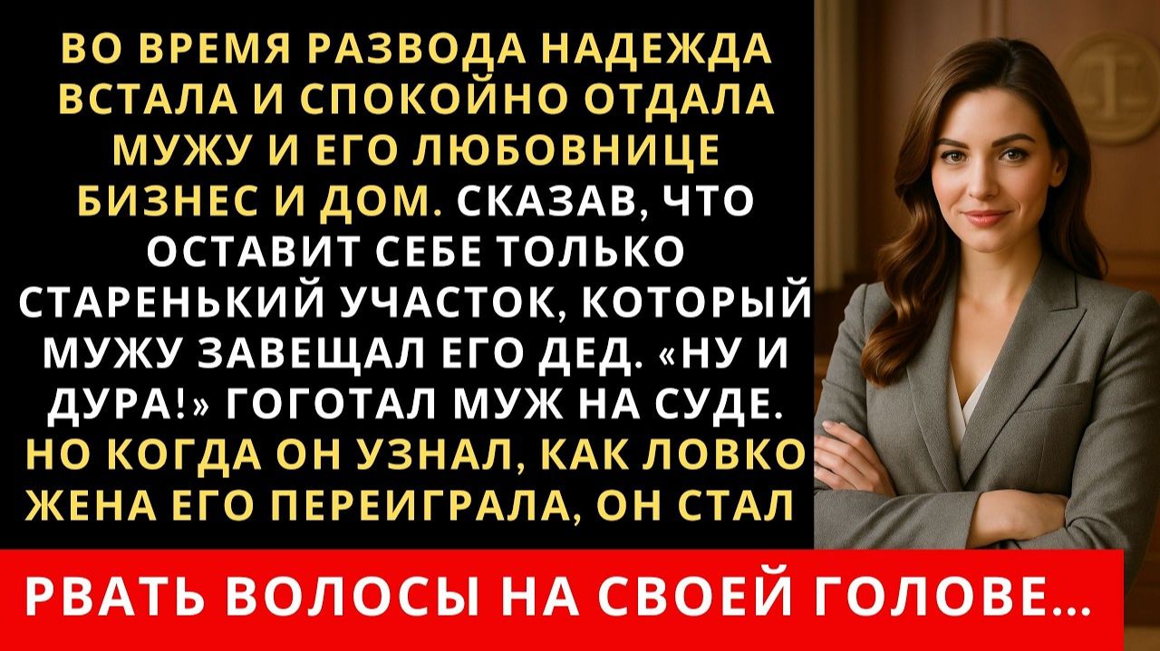 Жизненные Истории|Во время развода Надежда встала|Истории из жизни|Реальные истории|Аудиорассказы