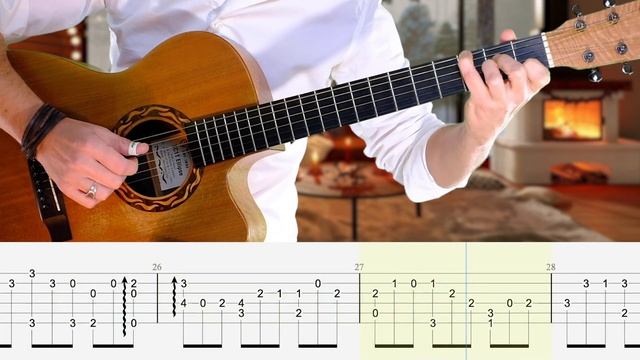 JESU JOY OF MAN'S DESIRING Bach на Гитаре. Уроки Гитары. Ноты и табы Гитары Tabs For All