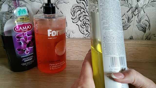 уходовая косметичка за телом и волосами на июль