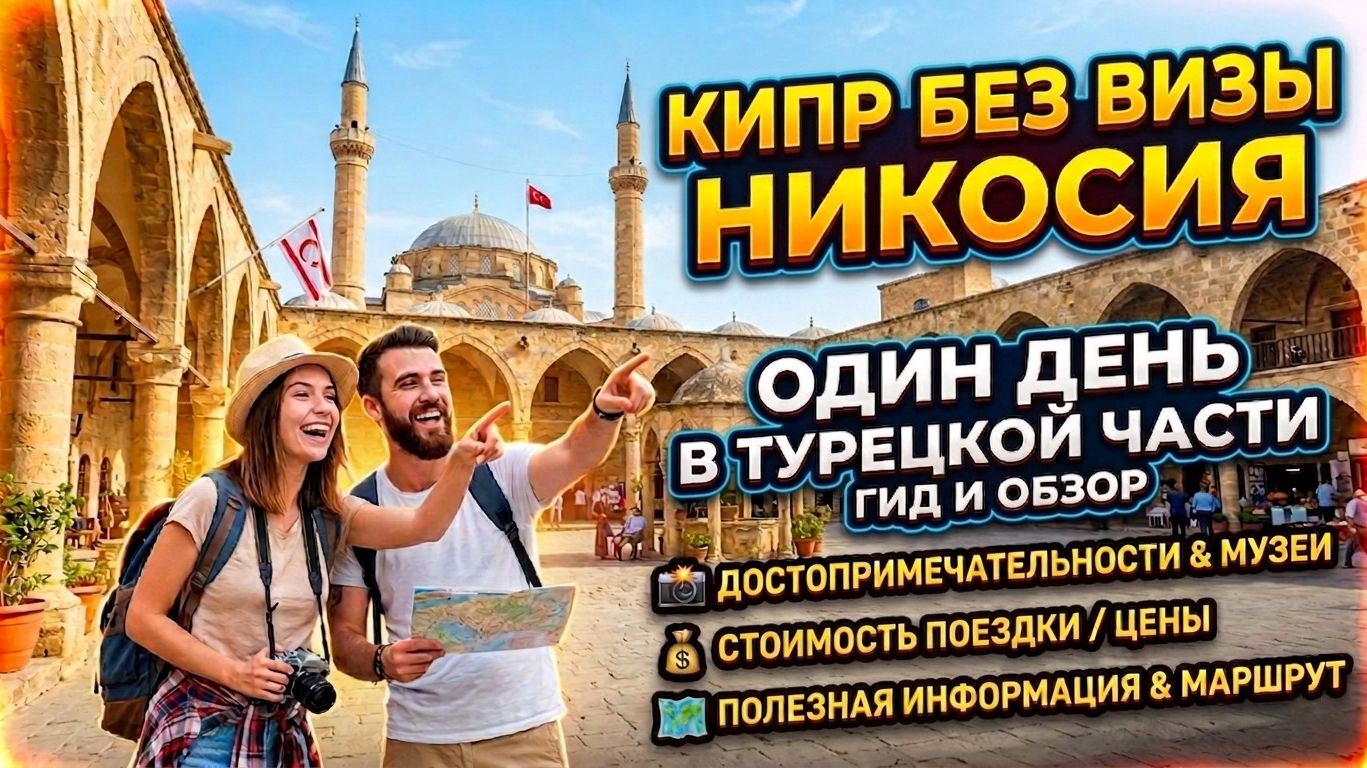 Северный Кипр. Никосия. Лефкоша Что посмотреть за 1 день. Северный Кипр. #отпусксбмв