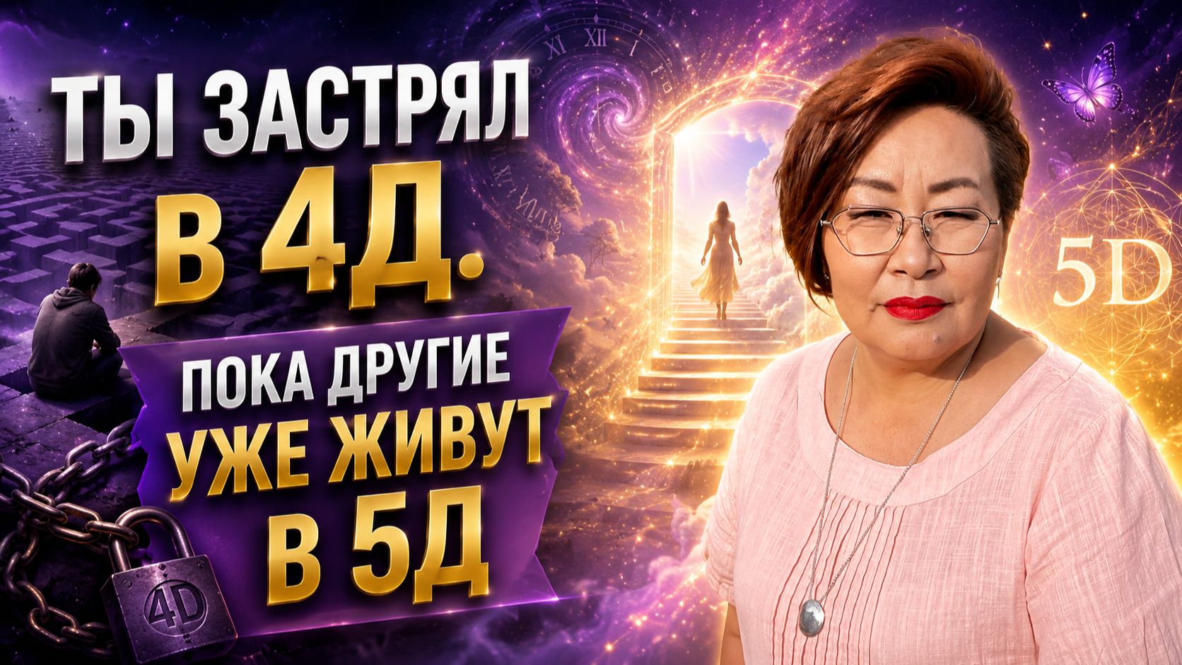 3Д, 4Д, 5Д сознание: в каком из них застряло большинство людей — и как выйти