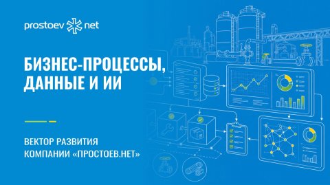 Бизнес-процессы, данные и ИИ в ТОиР: вектор развития компании «Простоев. НЕТ». Цифровизация