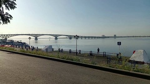 Саратов.Речной вокзал.