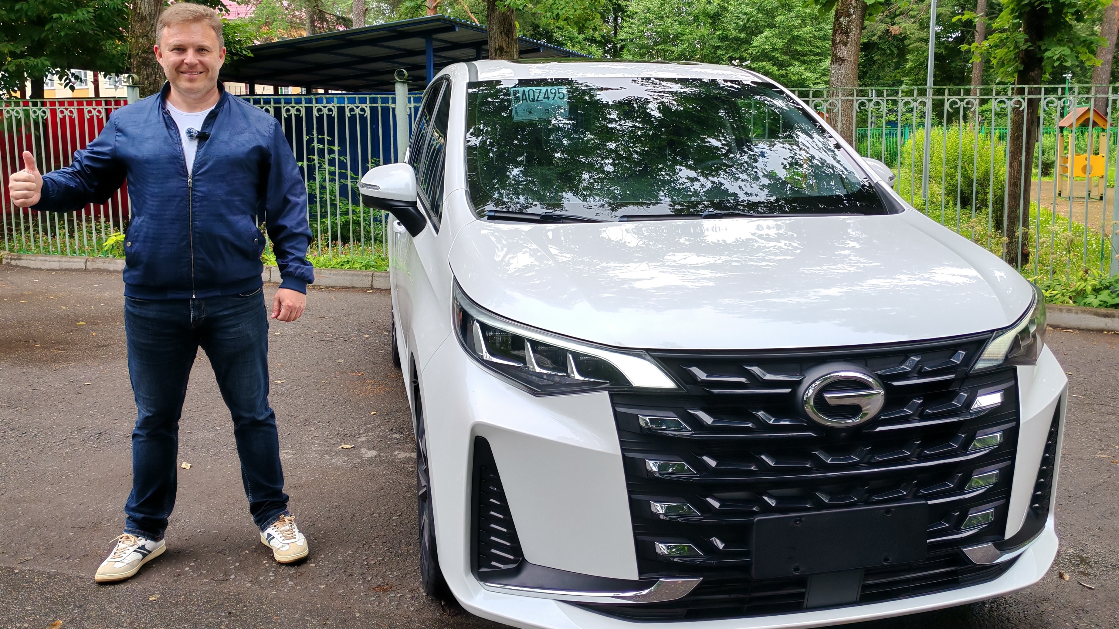 Привёз в Москву из Китая GAC Trumpchi M6 за 1,8 млн для Алмаза. 2021 год, 30000 км. Заказать - 89057