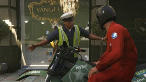GTA 5. прохожу миссию (Ограбление ювелирного)