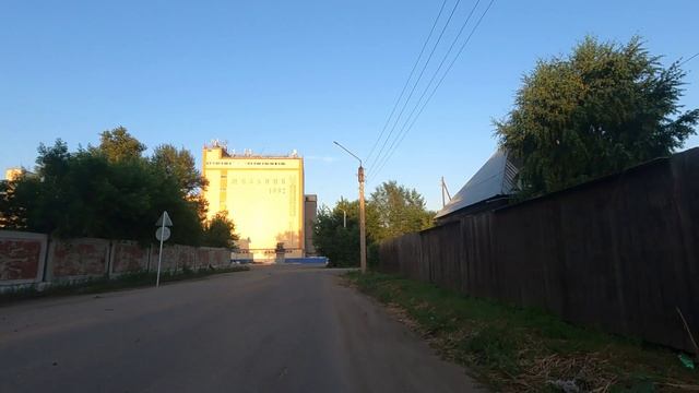 По Новоегорьевскому тракту к элеватору.😊