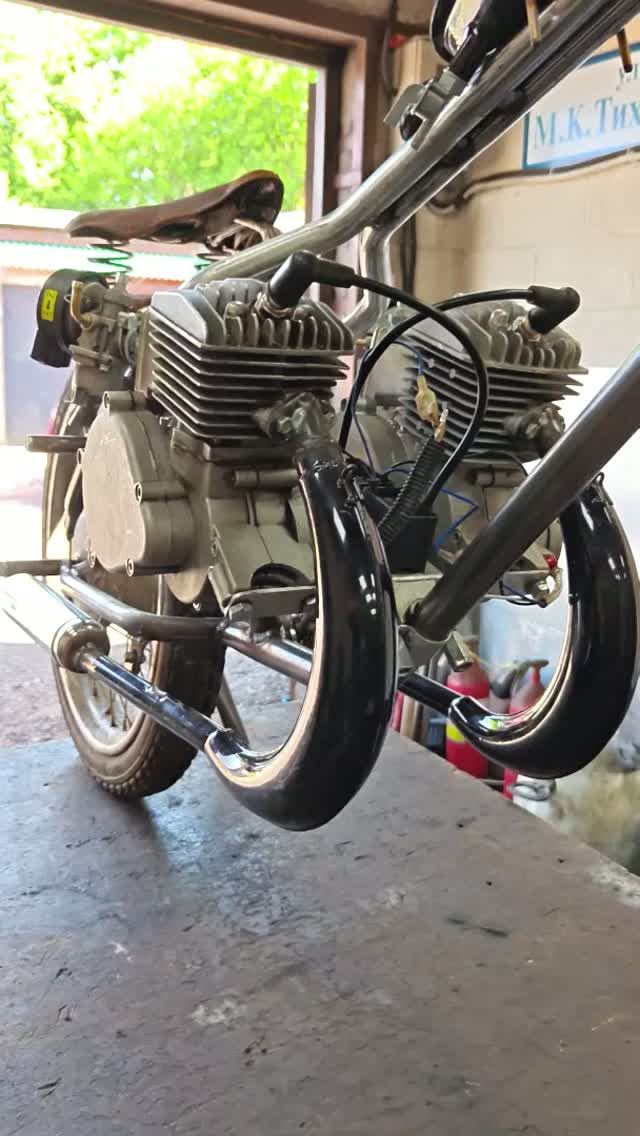 самодельный дырчик с двумя моторами F80