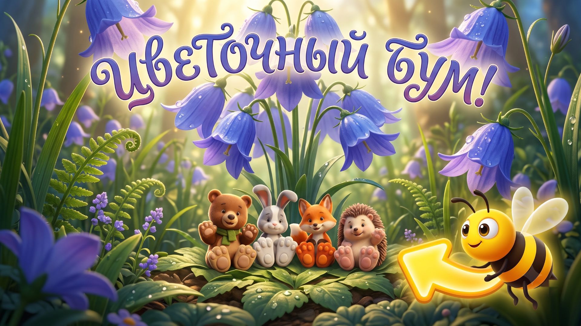 ЦВЕТОЧНЫЙ БУМ, ЧТО ЗА ПЧЁЛКА, МУЛЬТИКИ ДЛЯ ДЕТЕЙ