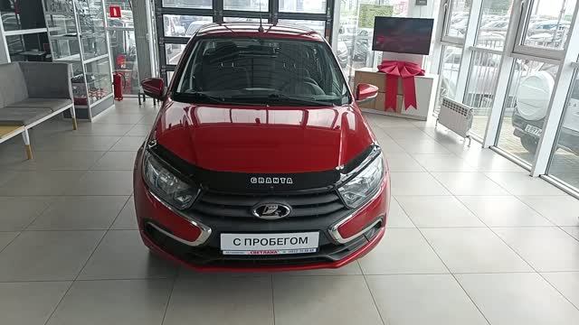 Lada (ВАЗ) Granta I Рестайлинг, 2018 г.в. пробег 105 220 км в Автофирма 