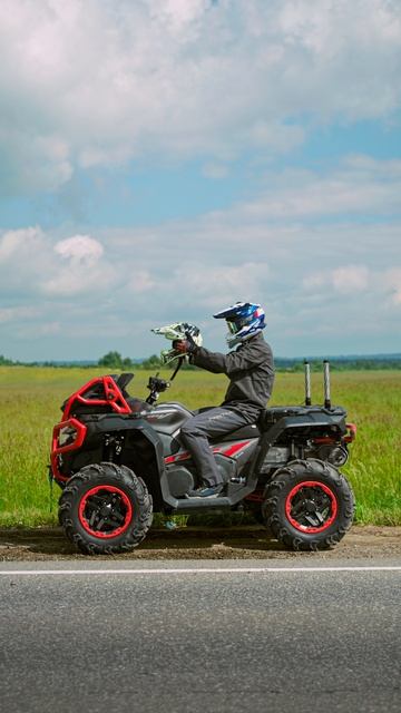 Когда ты на CFMOTO CFORCE 1000 MV, эмоции ближе, чем кажется!