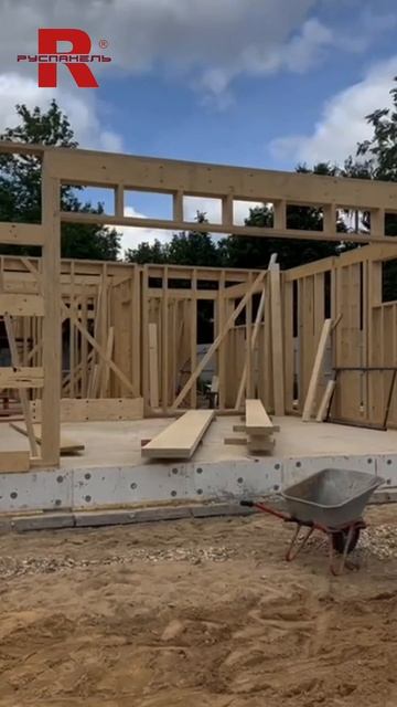 Керамогранит на фасаде каркасника: реализуем на объекте 🏠