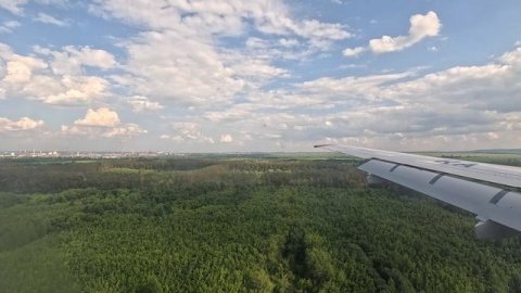 Посадка самолёта