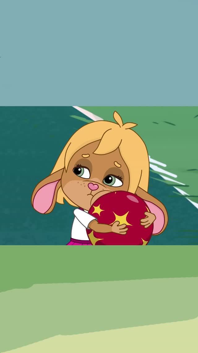 Мячик чистый… а Забезу грустно 😢⚽