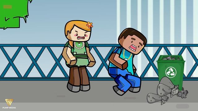 Взрослый мультфильм будь добр, иначе превратишься в зомби.