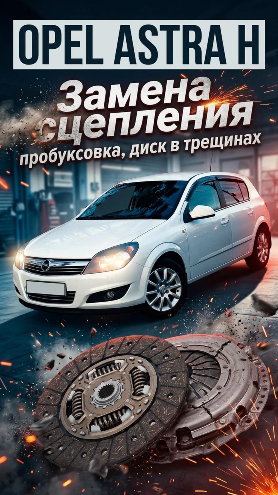 Пробуксовка сцепления 🛠️ - Opel Astra H 🚗