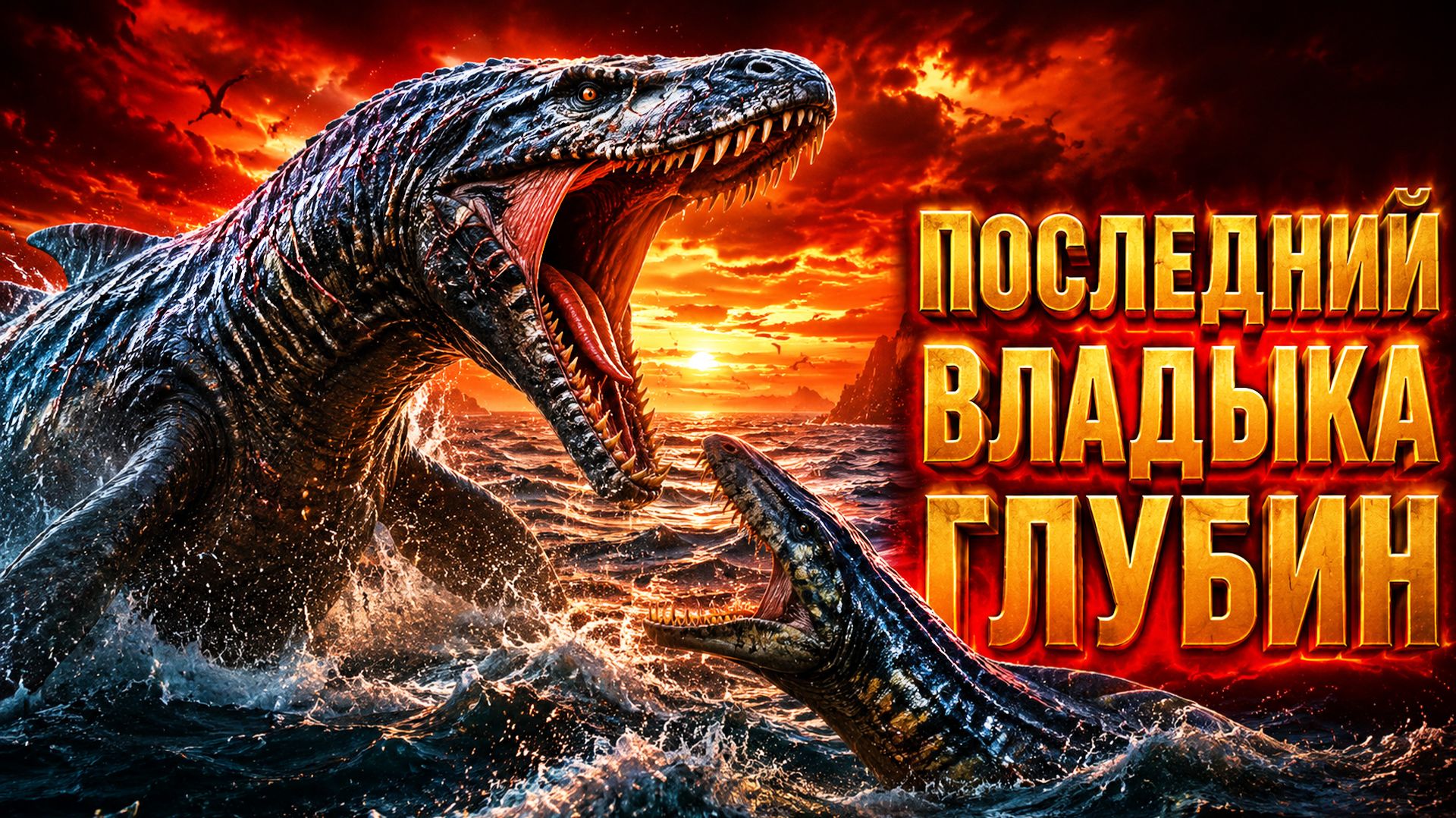 ГРОМОКЛЫК — Последний Владыка Древних Океанов | Мир Юрского периода | Аудиокнига