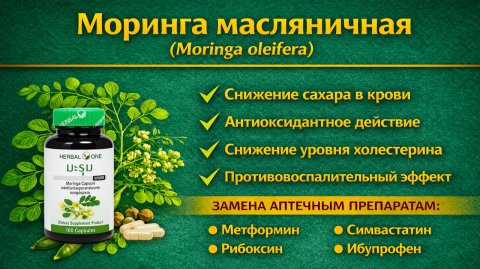 Моринга масляничная (Moringa oleifera)