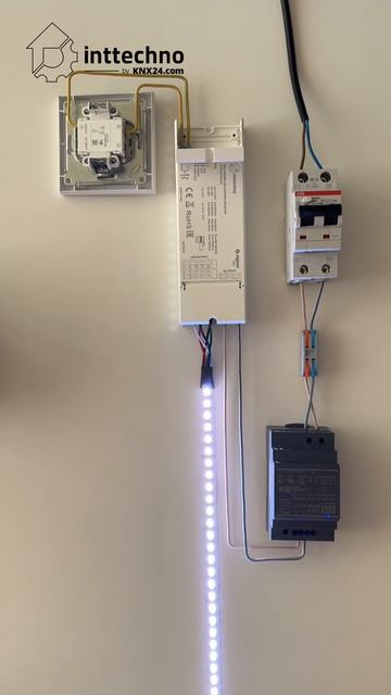 Как подключить умный LED контроллер от Инттехно