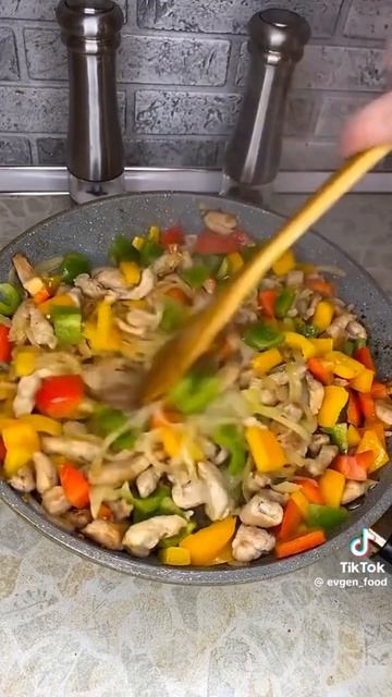 Очень вкусный ужин