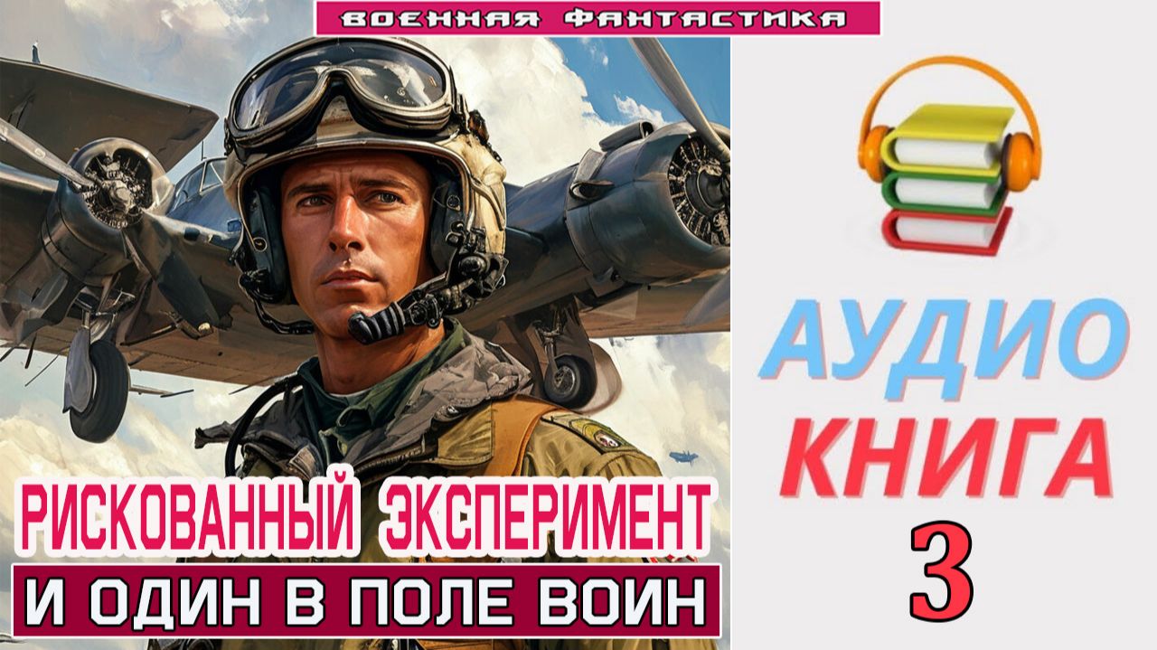 #Аудиокнига. «РИСКОВАННЫЙ ЭКСПЕРИМЕНТ -3! И один в поле воин». КНИГА 3.