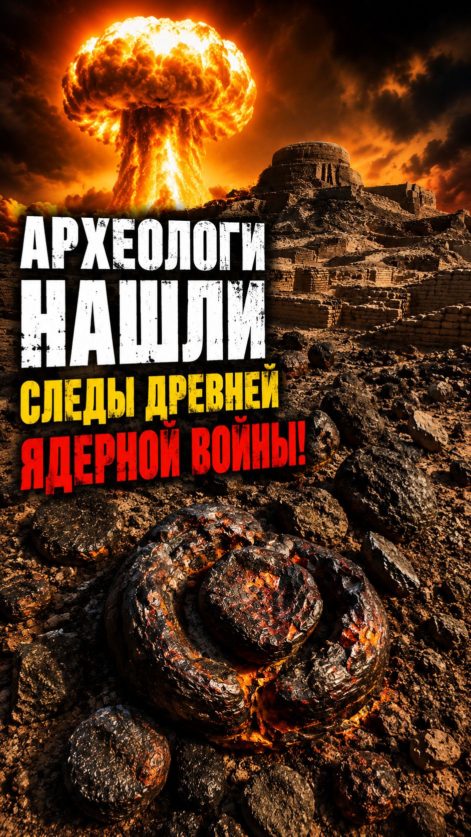 Археологи нашли следы древней ядерной войны