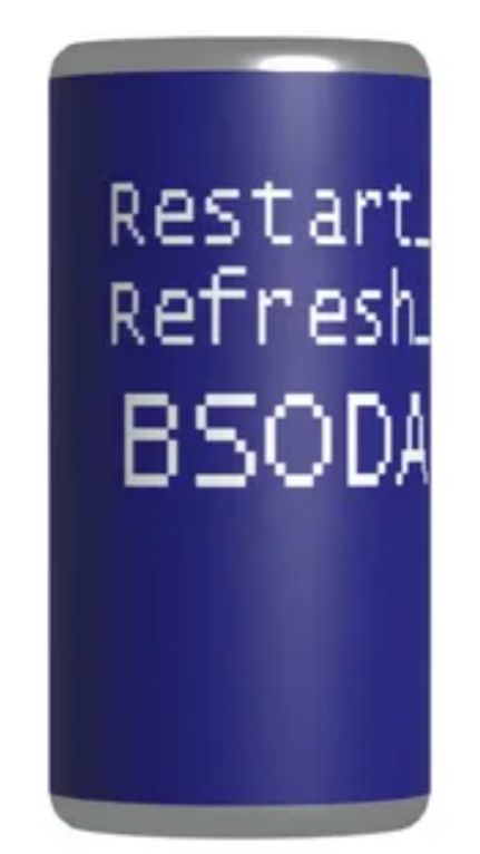 Как выглядит Bsoda из Baldi Basics