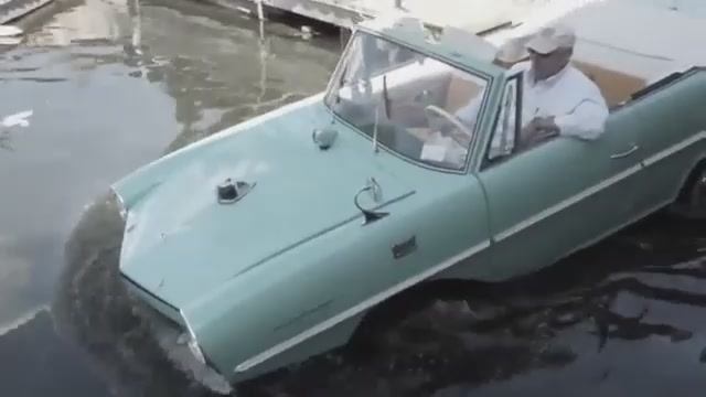 "Amphicar". Автомобиль-лодка, изменившая историю автопрома.