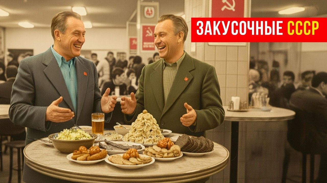 5 Забытых заведений СССР Где еда была вкусной и доступной – Столовая, Пельменная, Рюмочная, Чебуречн