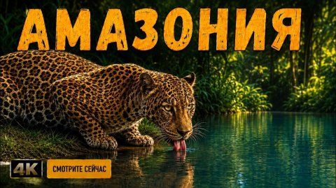 БЕСКОНЕЧНАЯ АМАЗОНКА невероятное открытие 4К