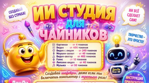 Создание изображений в ДенЛиФорс ИИ
