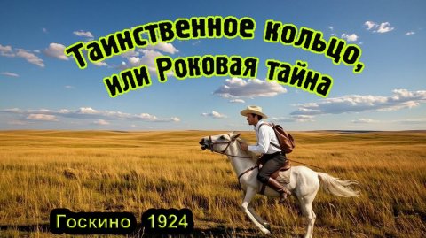 Мультфильм "Таинственное кольцо или роковая тайна" (Госкино, 1924)