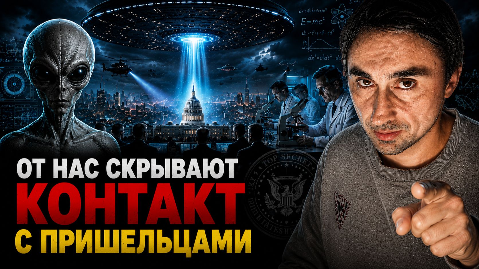 Правительства скрывают контакты с инопланетянами
