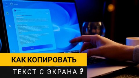Как скопировать текст с картинки в Windows 11? (Без сторонних программ!)