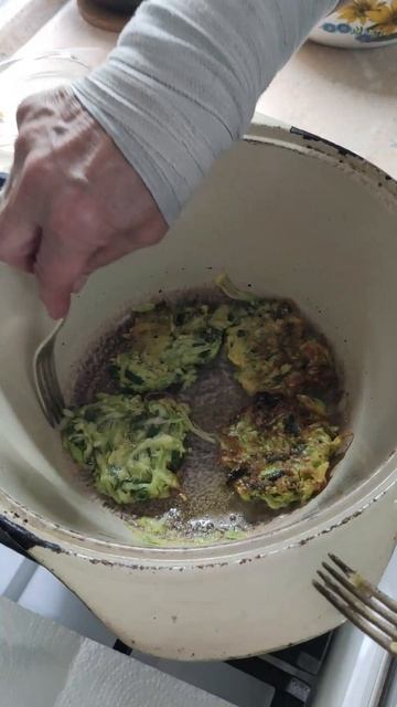 Оладышки из кабачка.
