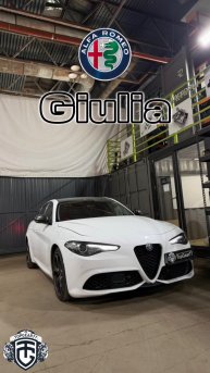 Установка раздаточной коробки на автомобиле Alfa Romeo Giulia