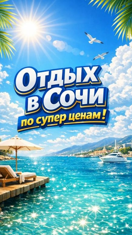 Хочешь отдыхать в Сочи дешево!?
