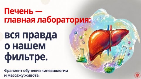 Печень — главная лаборатория: вся правда о нашем фильтре. Фрагмент обучения