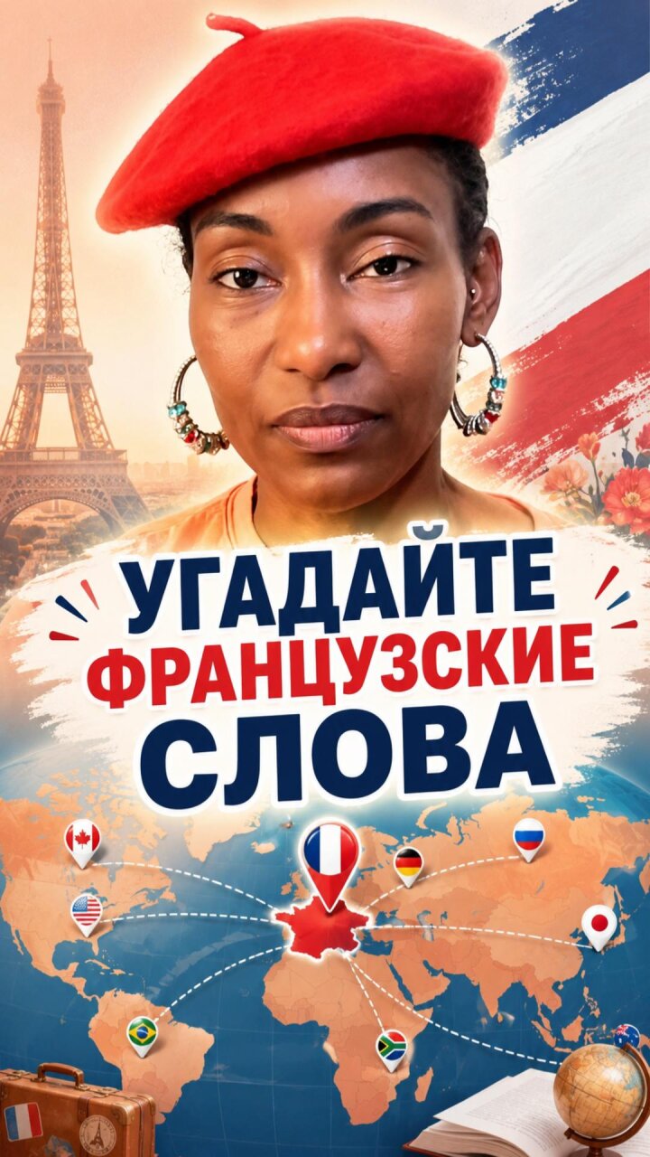 Тест французского языка - страны