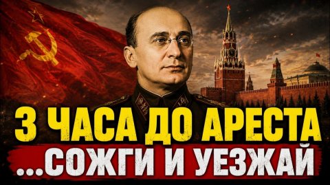 Если не вернусь — сожги последний приказ Берии своему водителю!