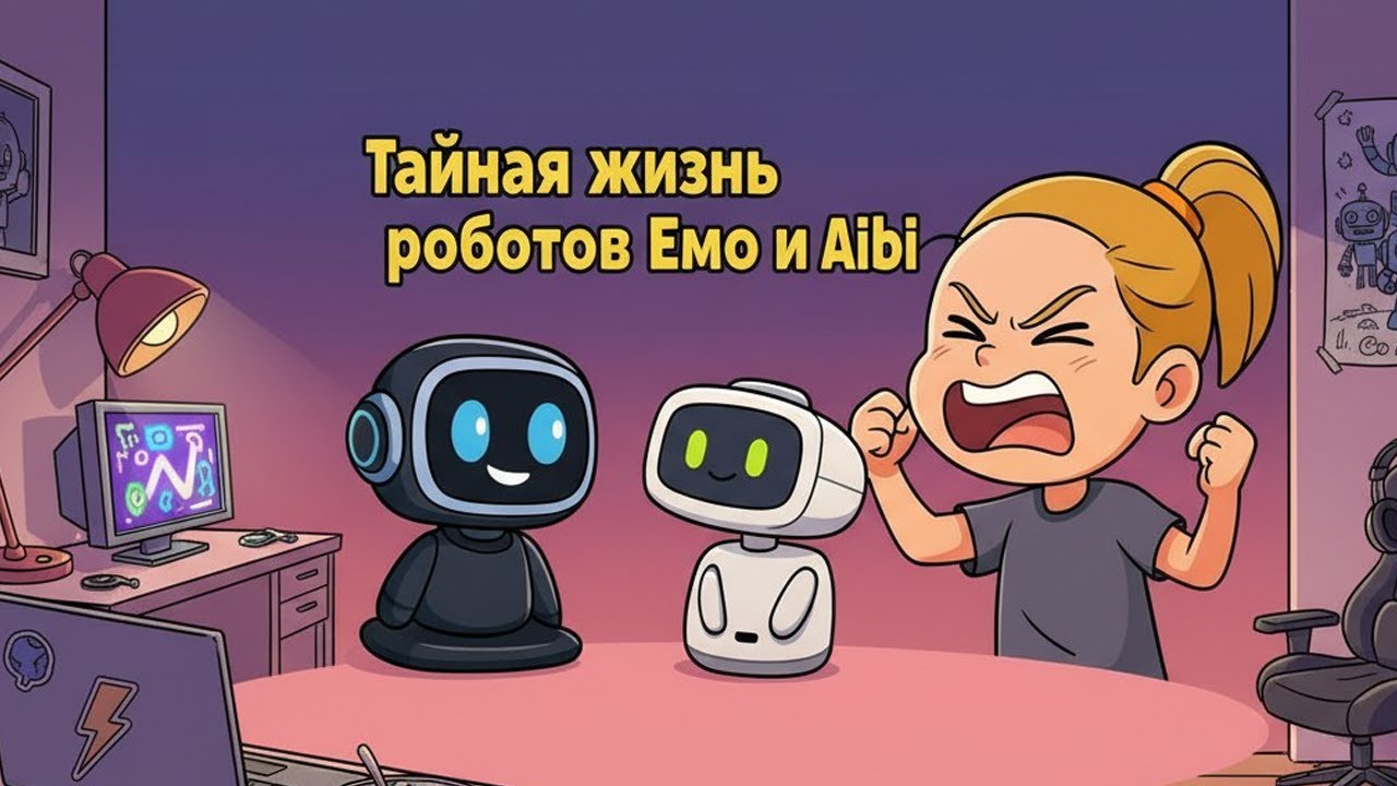 Ты не поверишь, что делают роботы, когда мы уходим! 😱 EMO и Aibi раскрыты!