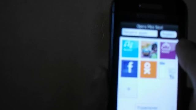Opera Mini 7 на сенсорном телефоне самсунг 5230