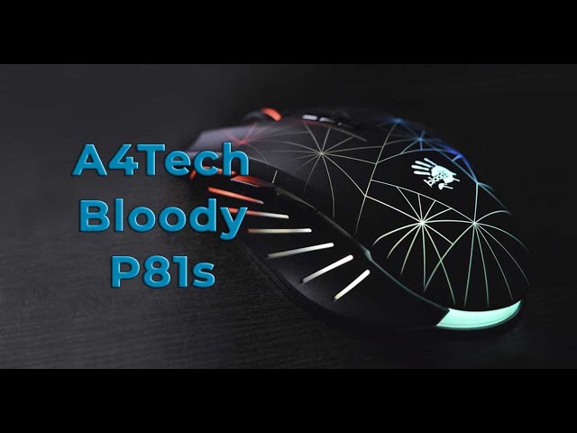 Обзор компьютерной мышки A4Tech Bloody P81s