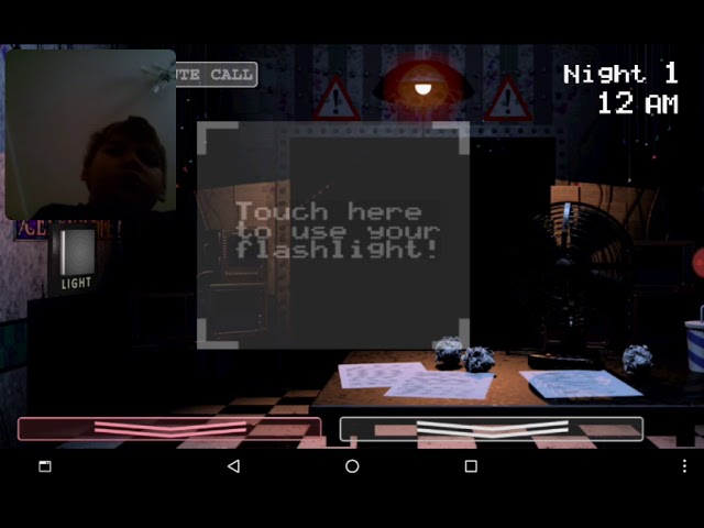 прохождение Fnaf 2 демо на андроид 🐻🐥🐰