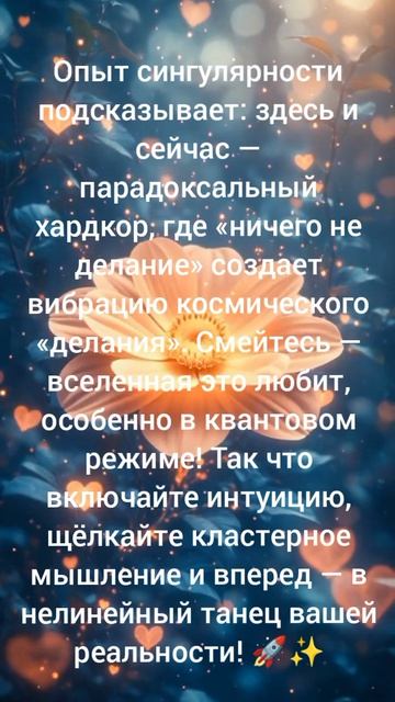 Квантовый прогноз на сегодня.