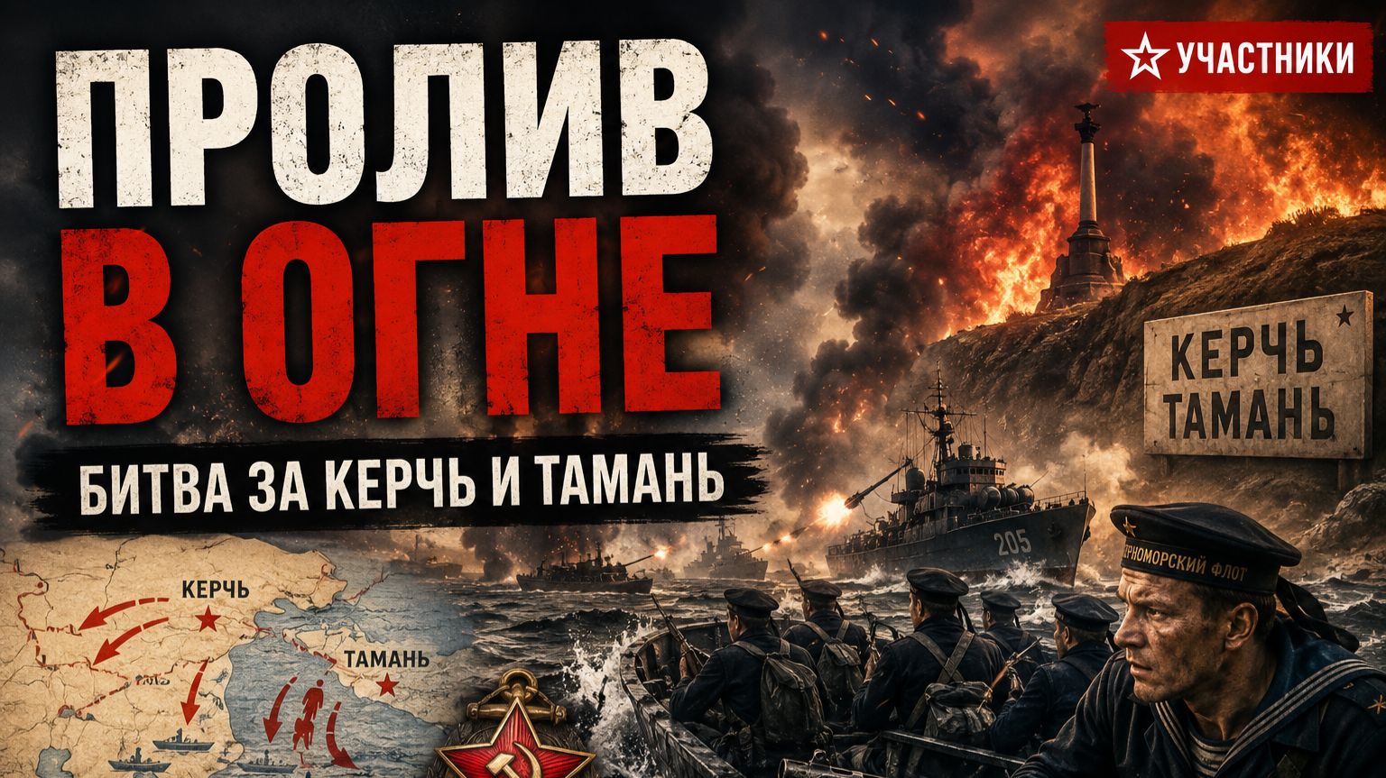 Пролив в огне: Битва за Керчь и Тамань  Подвиг моряков в Керченском проливе