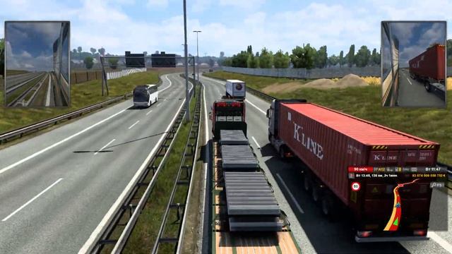 Euro Truck Simulator 2 - Scania T - Бетонные лестницы - (Внешний заказ) - #74🚥