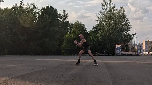 Импровизация с палками.