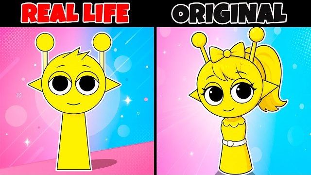 ЧТО, ЕСЛИ САЙМОН БЫЛ БЫ ДЕВОЧКОЙ? 💛 | ОРИГИНАЛ И РЕАЛЬНАЯ ЖИЗНЬ СПРУНКИ