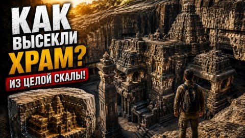 **🏛️ Самый Невероятный Храм Земли: Его Не Построили, А Вырезали Из Скалы**